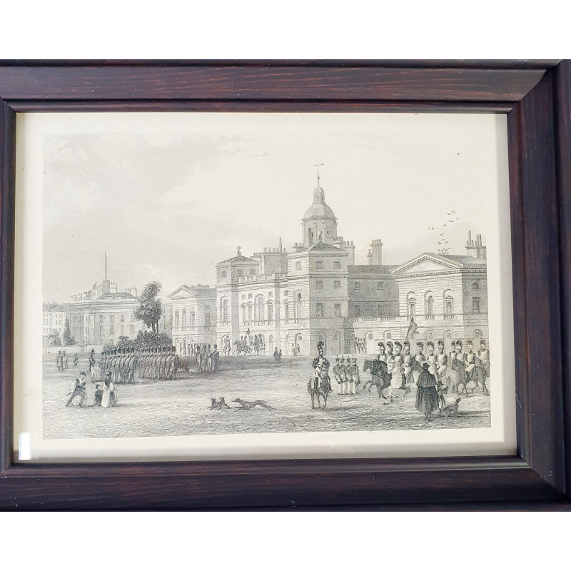 Gravure Horse guards